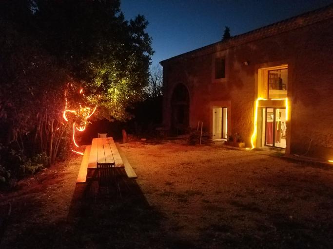 Grand gite Piboulette dans ferme bio avec vue sur les Pyrénées