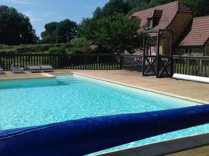 LES GRANGES.GITE ***  PERIGOURDIN AVEC PISCINE PRIVATIVE REGION DE SARLAT