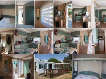 Mobilhome 4/6 places dans une résidence à Plouhinec (Morbihan).