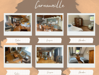 Gite Cornouaille - Authentique longère Bretonne * piscine * un écrin de verdure (8-10 pers) * Accès RN12 en quelques minutes