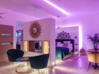 Suite privative de 65m2 avec piscine et spa