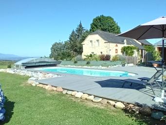 Chambres sur les Pyrénées "Minérale"