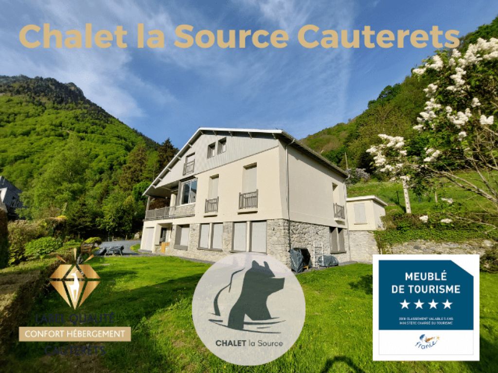 Chalet très spacieux & moderne avec grand jardin, à 800m du centre – Classé 4 ⭐