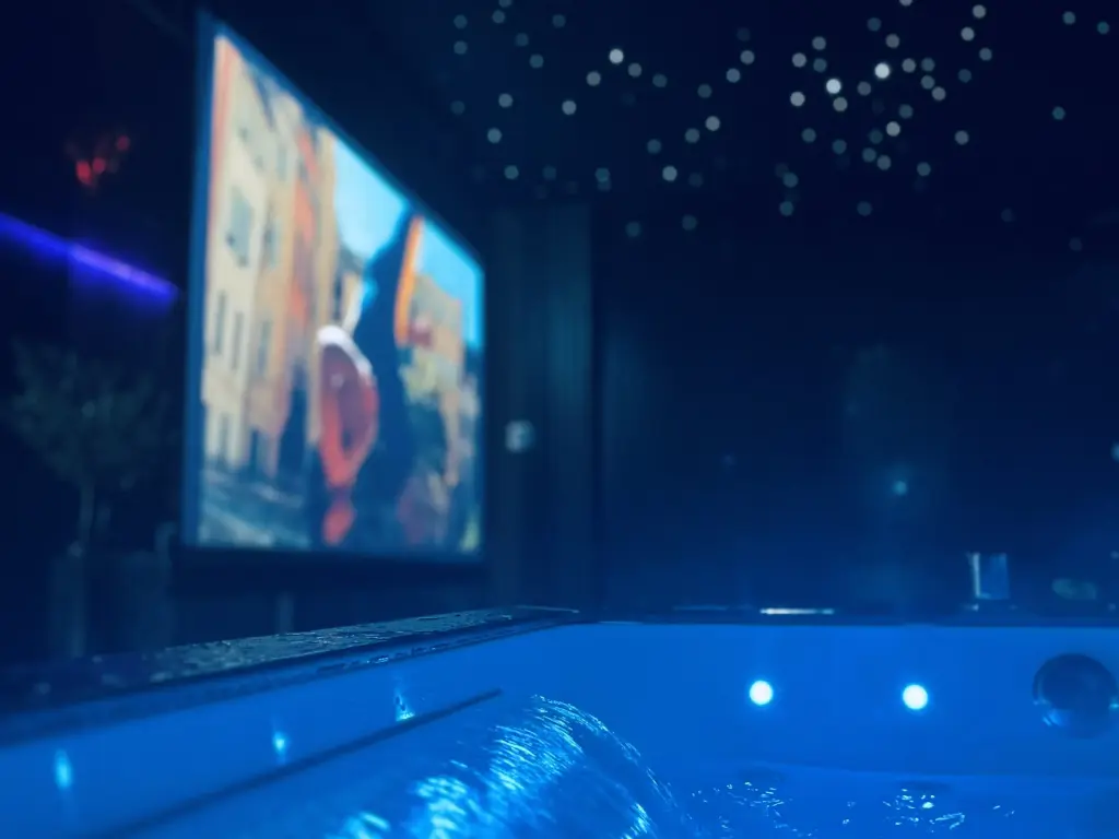 Superbe suite avec jacuzzi privé / vidéoprojecteur