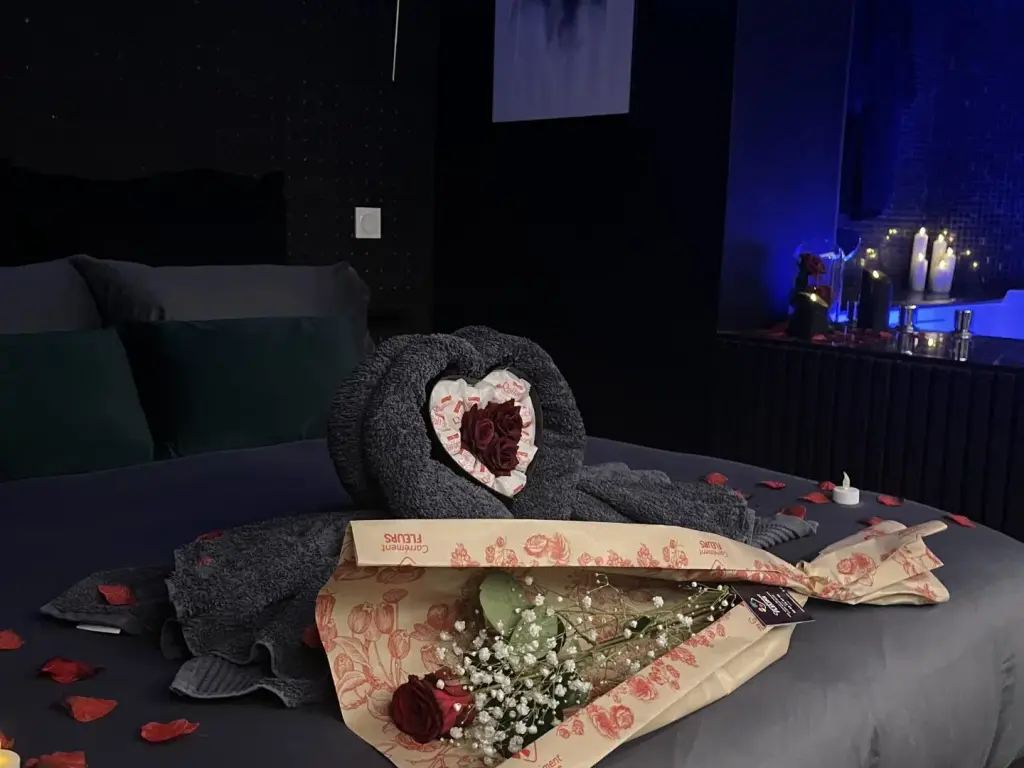 Superbe suite avec jacuzzi privé / vidéoprojecteur