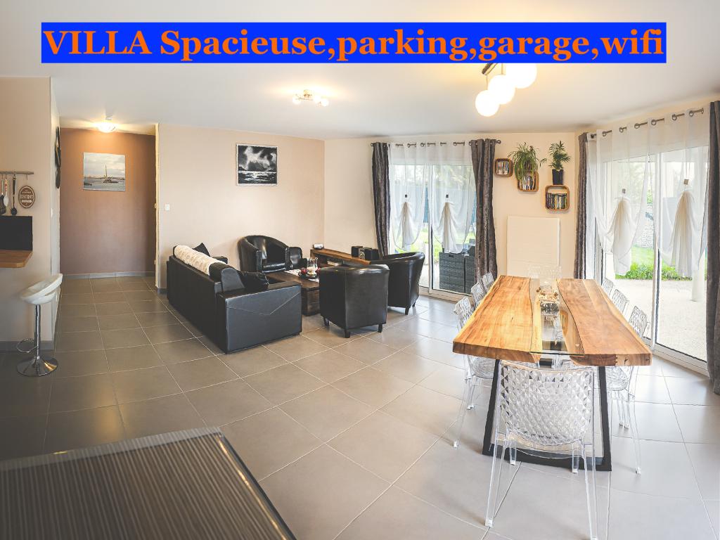 VILLA moderne SPA TERRE & MER Plain-pied 110 m2 en Bretagne sud