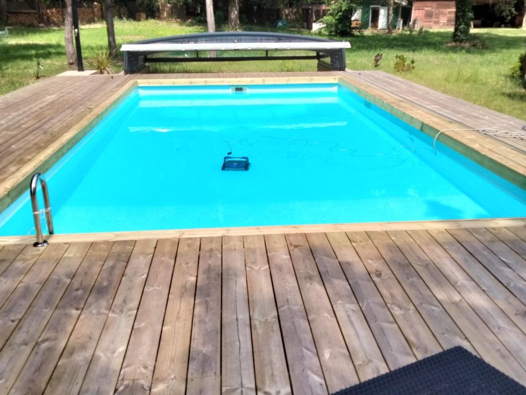 Chalet gite confortable au milieu de la forêt landaise pour 2/4 personnes (1 animal accepté) Piscine - La cabane du Résinier - Le hameau secret