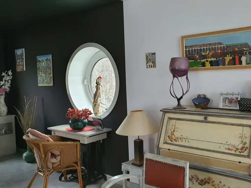 Maison comme dans un bateau vue rade de brest