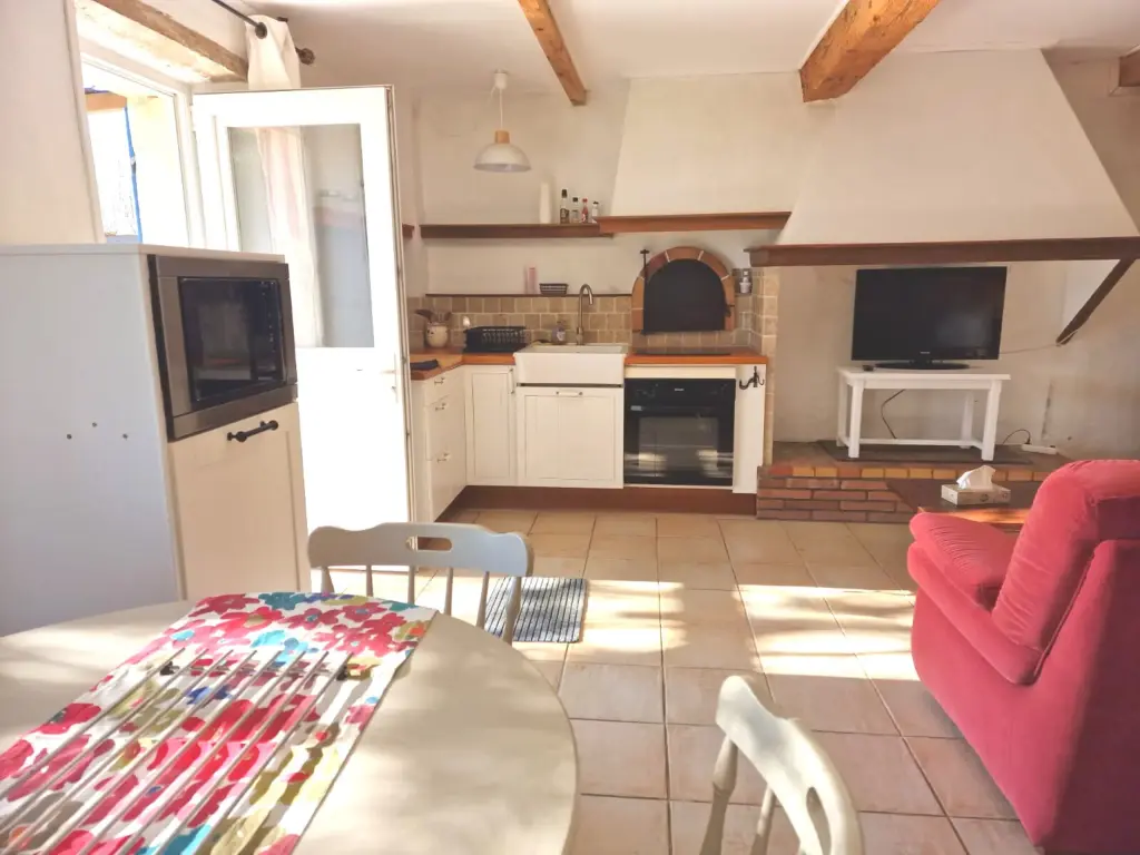 Gîte 2 personnes, vue Pyrénées, pleine nature, piscine