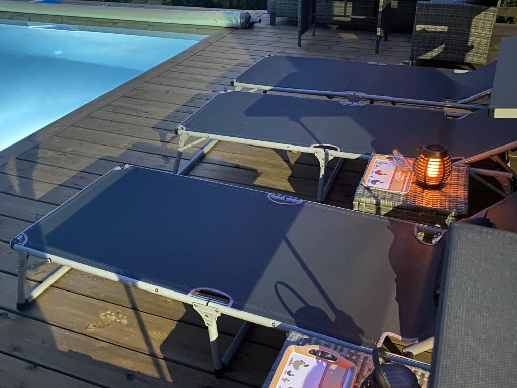 Chambre piscine et spa