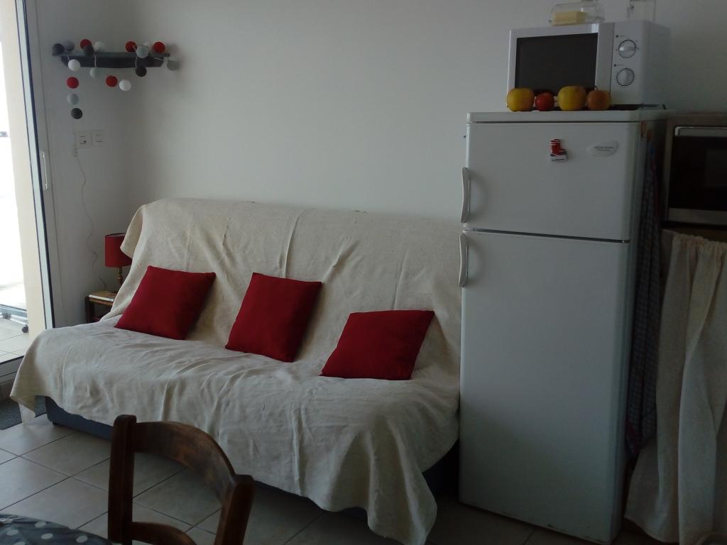 Studio cabine en front de mer pour 2 personnes