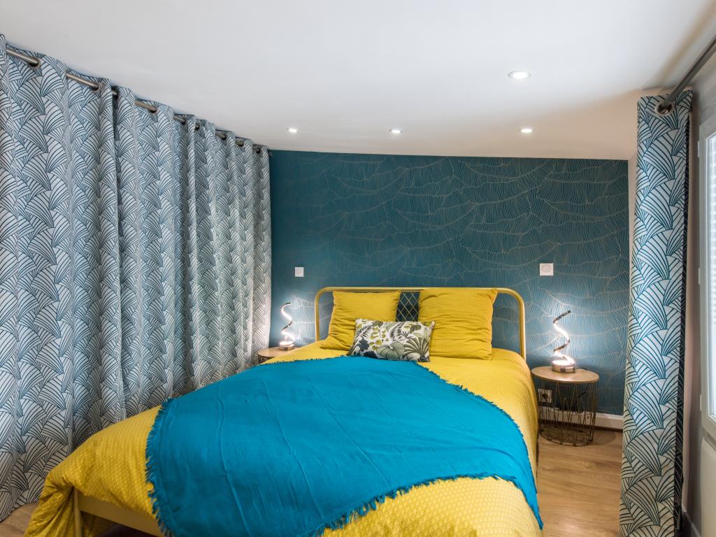 Bel appartement T2 meublé - rénové à thème - la Bohème