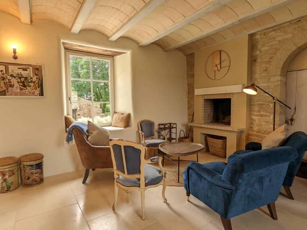 Maison familiale  Bretonne toit de chaume