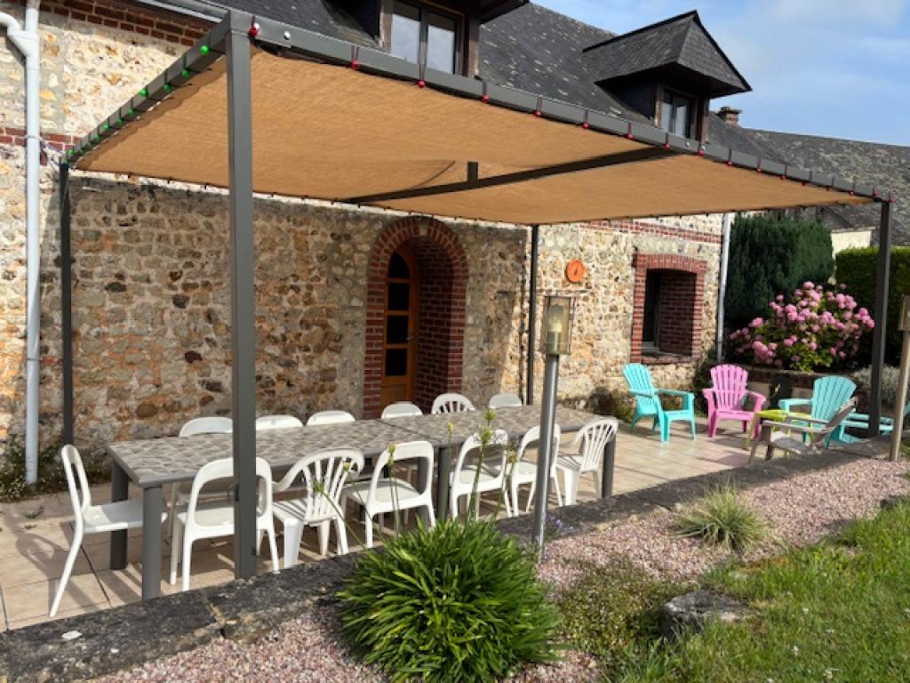 Maison 12 personnes près d’Etretat avec jardin clos, cheminée et baby-foot