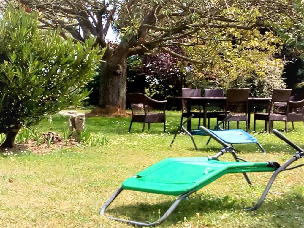 La Barberie.Maison de vacances en Normandie pouvant acueillir 10 personnes.Idéalement située pour visiter les sîtes du débarquement.