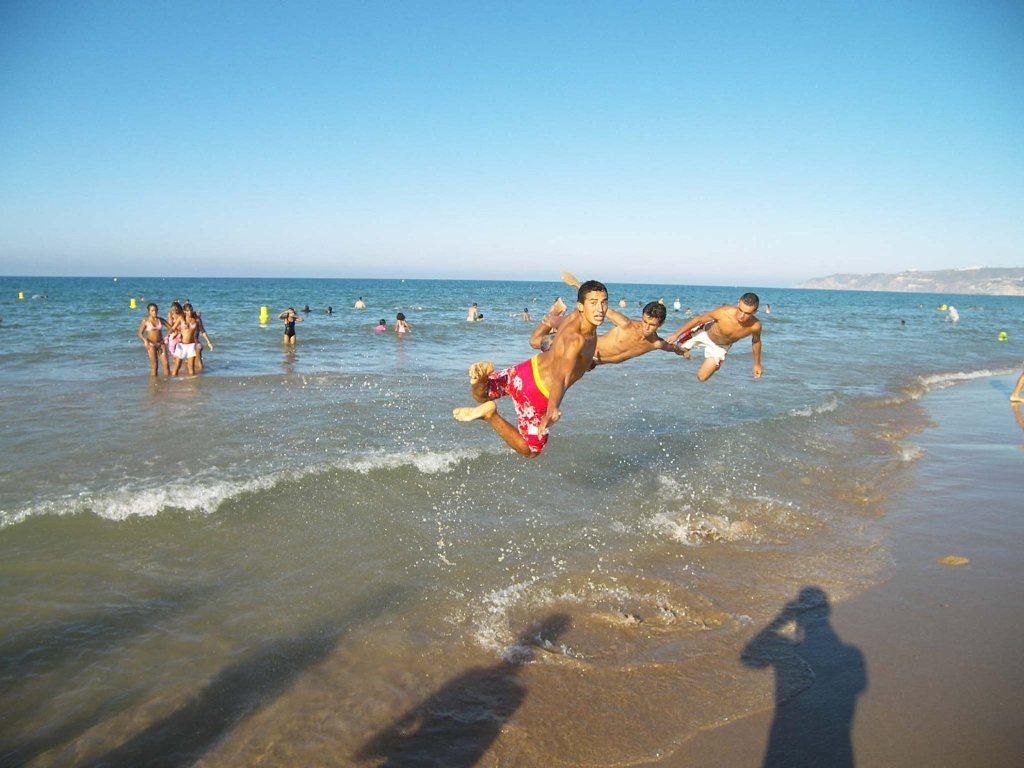 Villa vacances en face la plage.