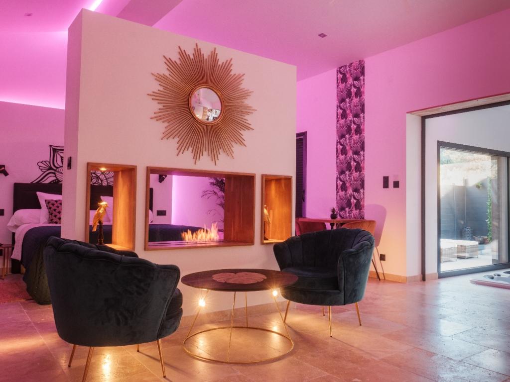 Suite privative de 65m2 avec piscine et spa