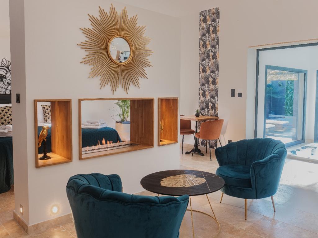 Suite privative de 65m2 avec piscine et spa