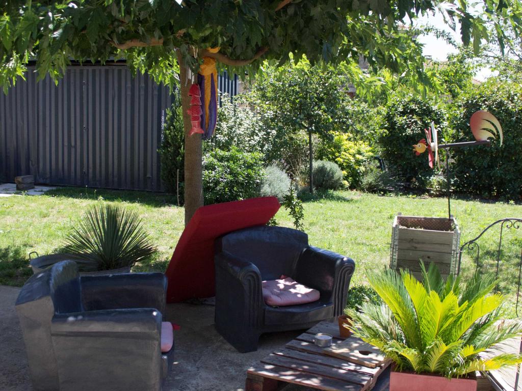 Chambre Terrasse au Hangar