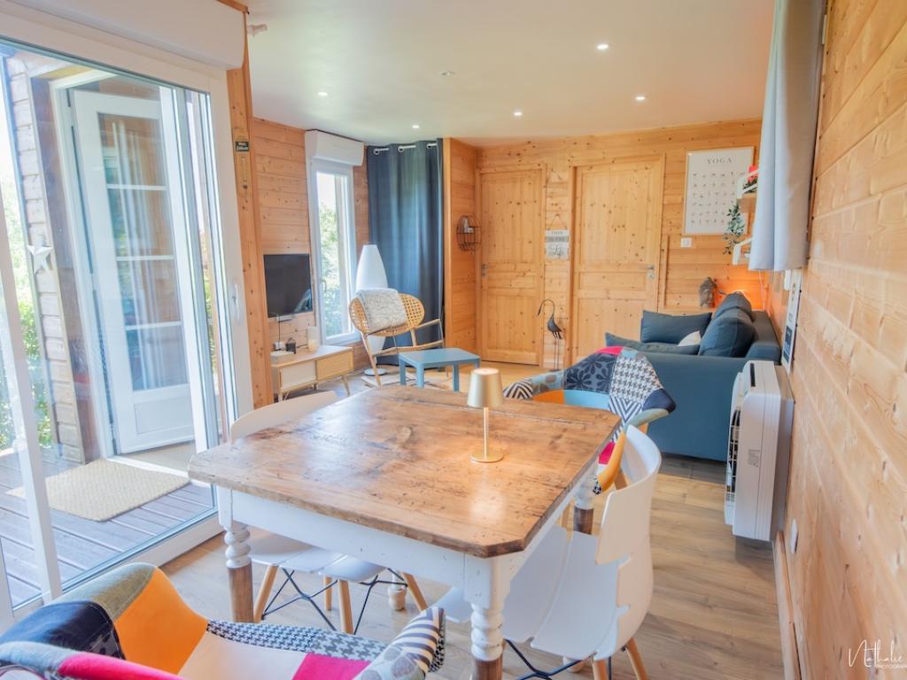 Chalet avec jacuzzi privatif