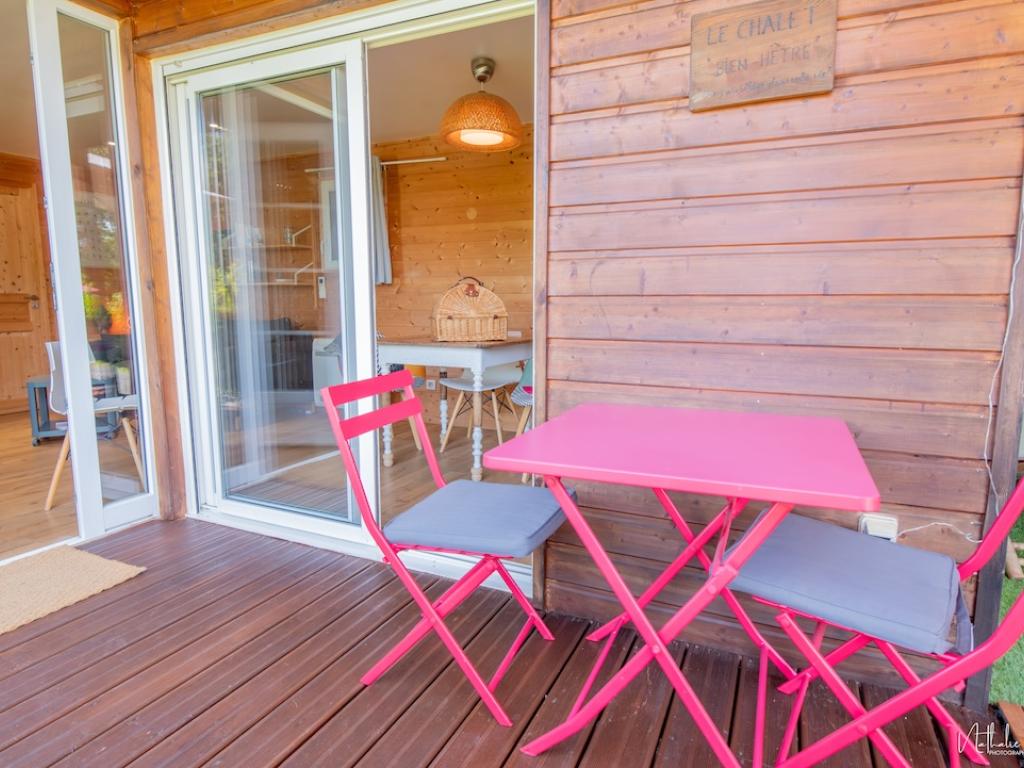 Chalet avec jacuzzi privatif