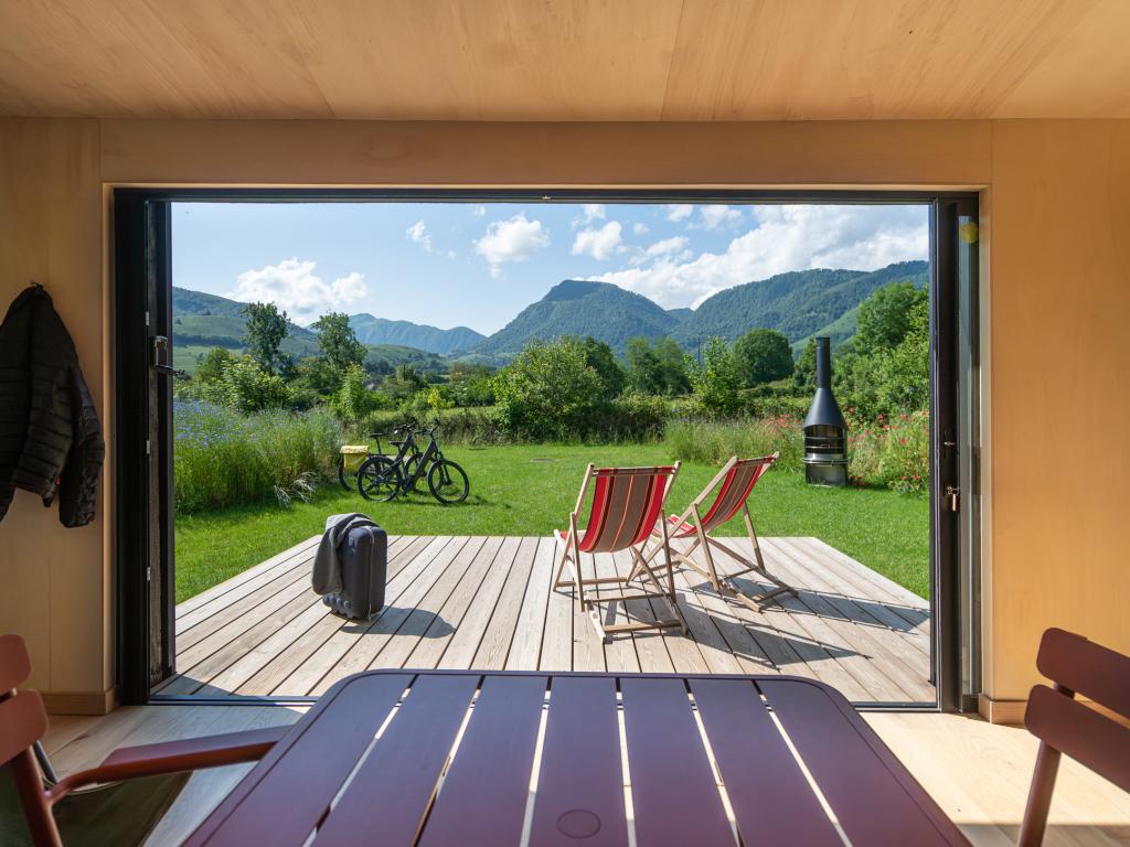 HAPA - Hébergement exceptionnel dans une K-Bane très confortable (Tiny house) en pleine nature au pied des Pyrénées