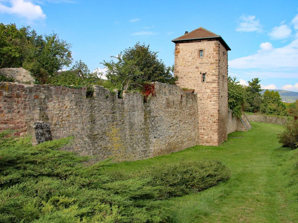 Gîte La Maison Bleue en Alsace à Bergheim, 2 personnes.