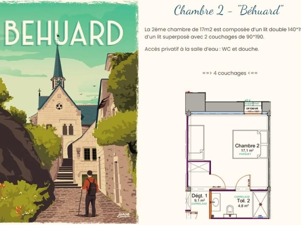 Gîte de groupe bords de Loire