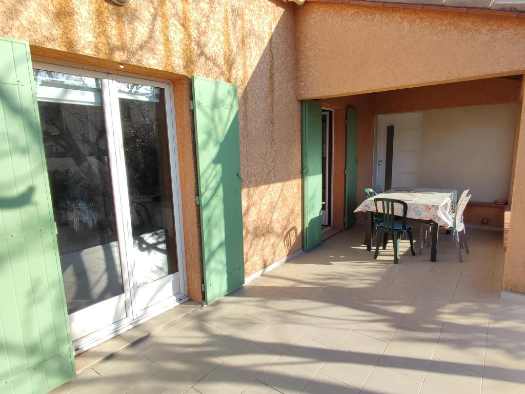 Villa récente Sainte Marie La Mer avec jardin, à 250 mètre de la plage (66)
