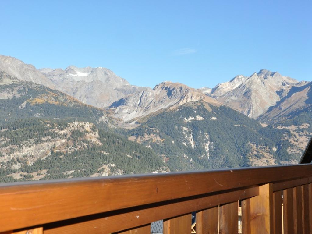 Valfréjus, Résidence LA TURRA (3*), Appt. 4/6 pers., Piscine chauffée - Sauna, au pied des pistes, balcon avec vue sur la Vanoise