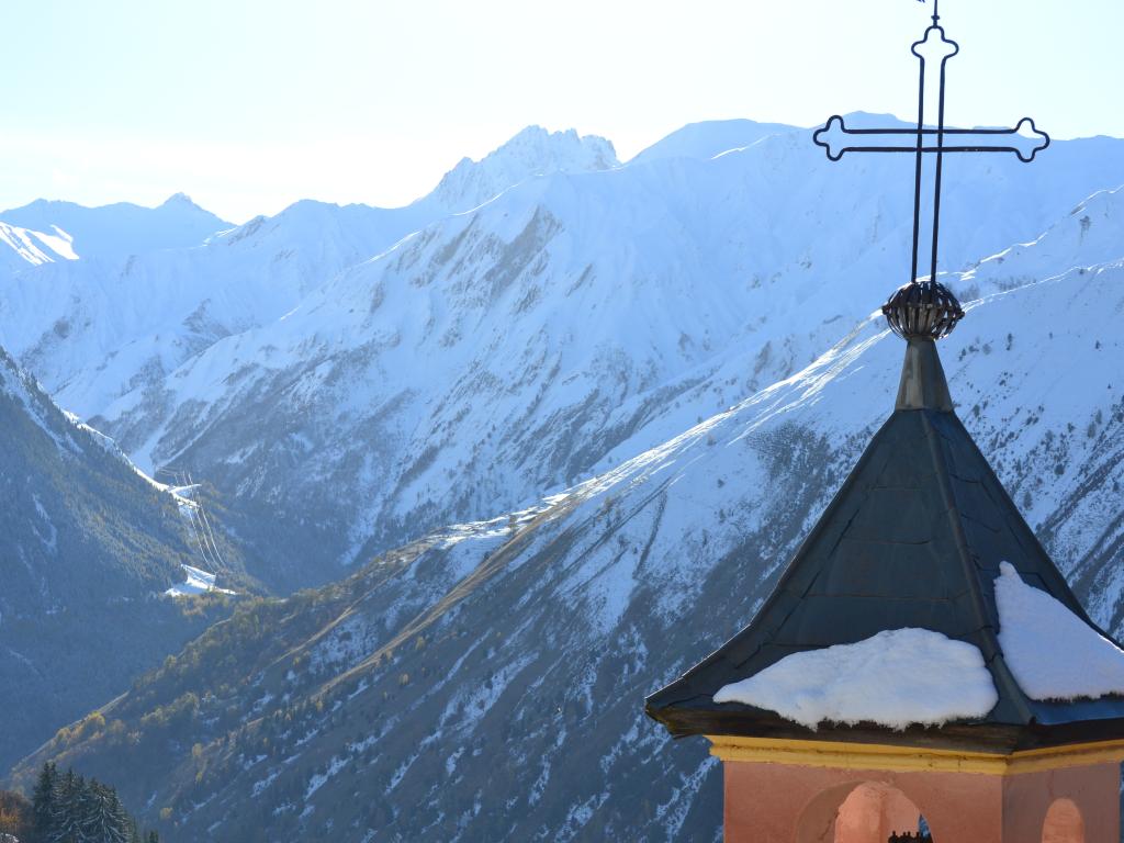 Location de vacances à la montagne :  chalet situé dans le domaine skiable "Les 3 Vallées", paisible et spacieux. Idéal pour les familles avec enfants