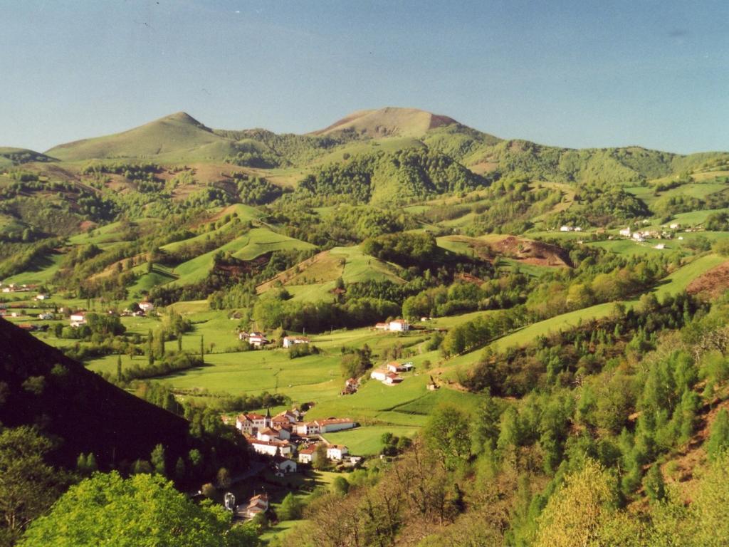 Chambres d'hôtes Idiartekoborda au coeur de la montagne basque à 5 mn du village, chambre  "RIHIVELI"