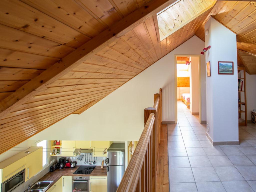 Villa Cimiez Vue exceptionnelle sur Lac de Serre-Ponçon, plan d'eau et Montagnes à Embrun "Nice des Alpes" Gîte très équipé 6 pers. 3 CH balcon terrasse jardin