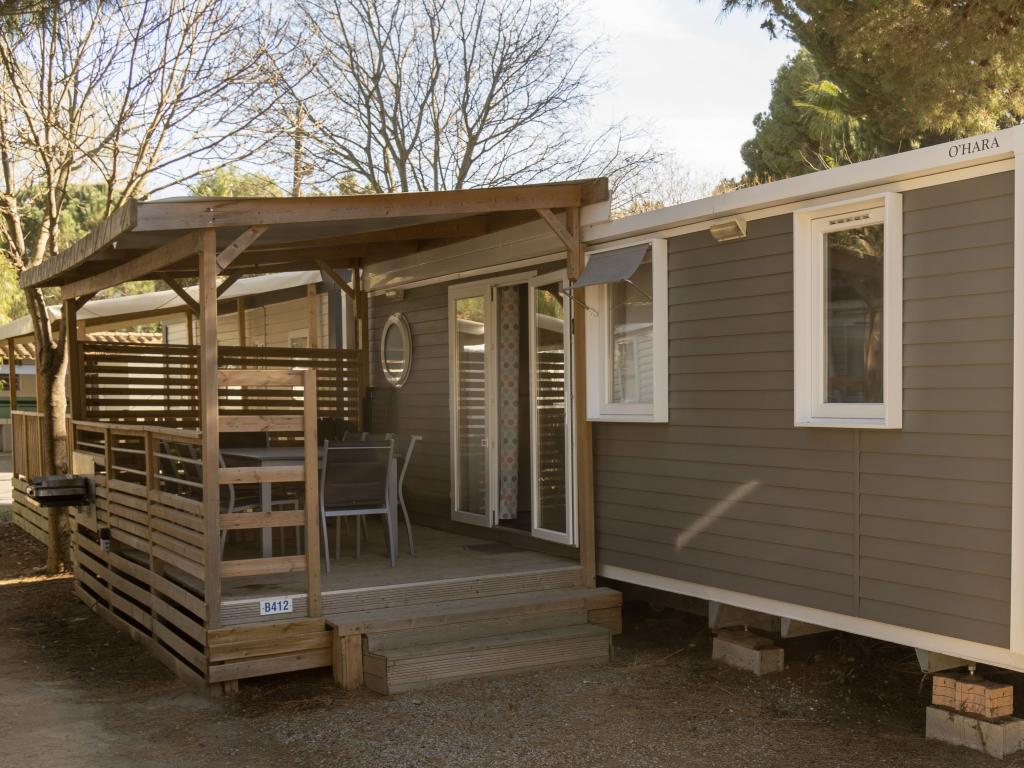 Mobile-home proche de la mer