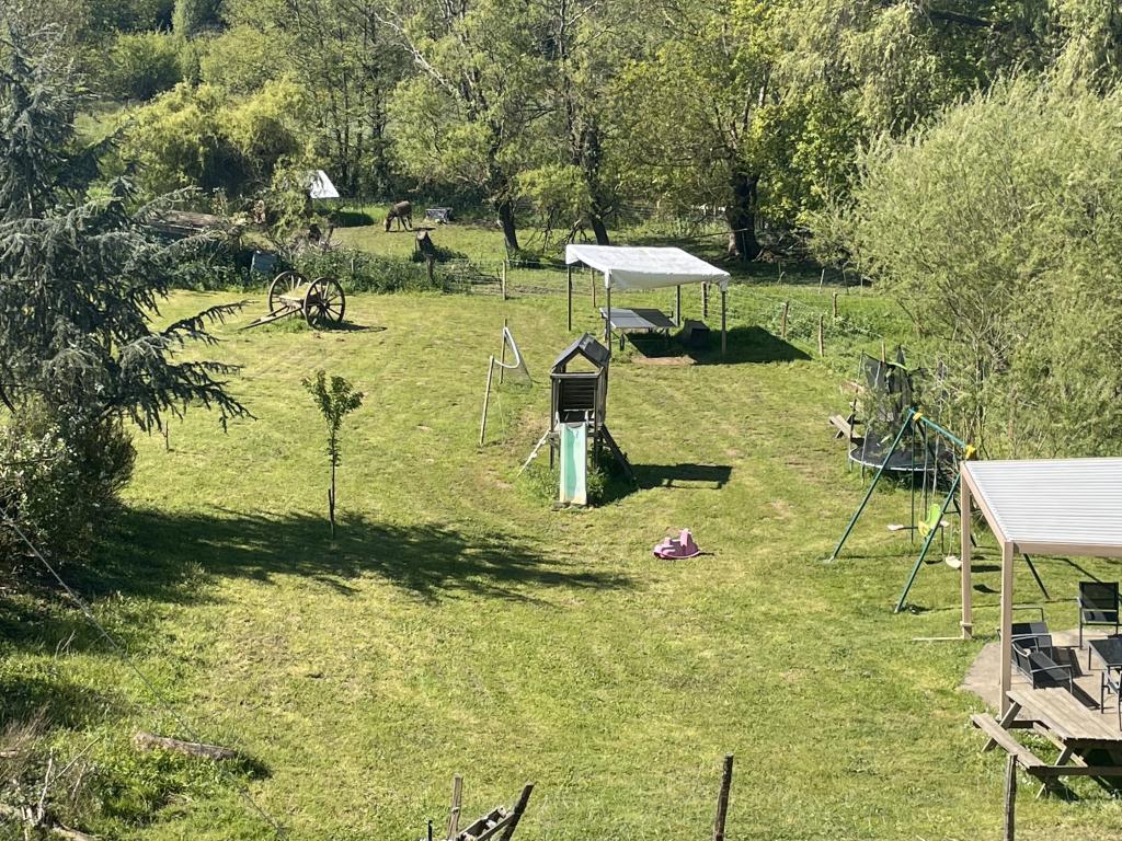 La Suite Longère : 2 chambres pour 5 avec terrasse vue sur le jardin et la piscine