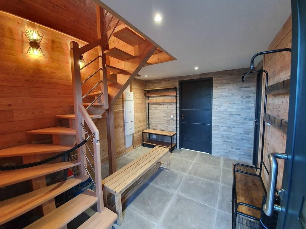 Chalet de luxe vue exceptionnelle montagne, salle de sport