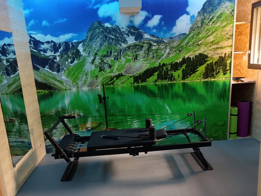 Chalet de luxe vue exceptionnelle montagne, salle de sport