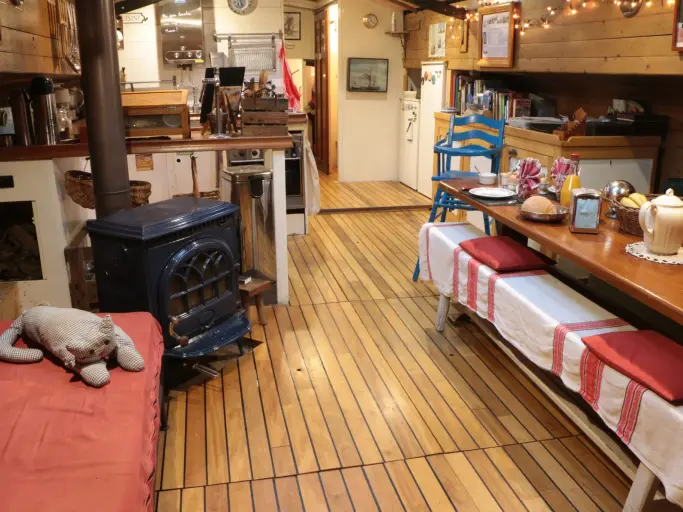 Gîte dans péniche Korriganez