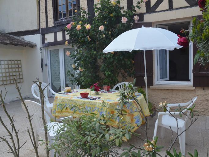 A louer appartement - Gîte Coquelicots Clevacances - acceptant les animaux à Vernon près de Giverny