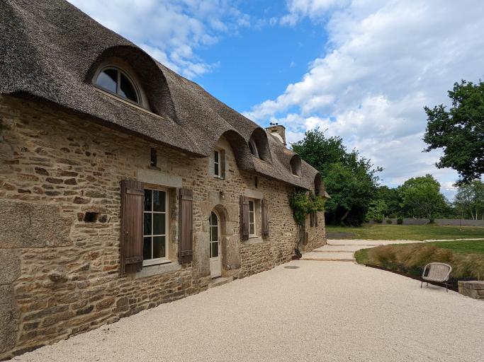 Maison familiale  Bretonne toit de chaume
