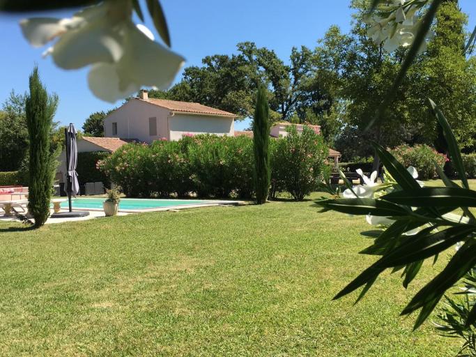 Les Carrairades - Charmante villa 5 étoiles, climatisée, au calme, vue sur les Alpilles, piscine au sel chauffée et sécurisée - 4 chambres, 8 couchages - Saint Rémy de Provence