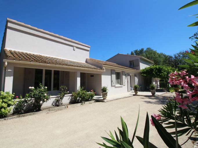 Les Carrairades - Charmante villa 5 étoiles, climatisée, au calme, vue sur les Alpilles, piscine au sel chauffée et sécurisée - 4 chambres, 8 couchages - Saint Rémy de Provence