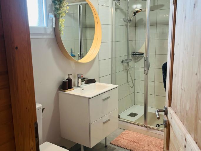 Chalet avec jacuzzi privatif