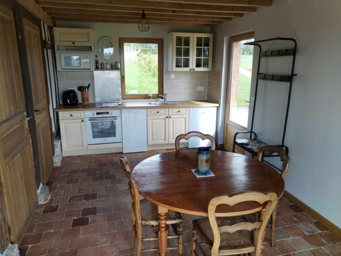 Logement insolite dans des tonneaux à cidre