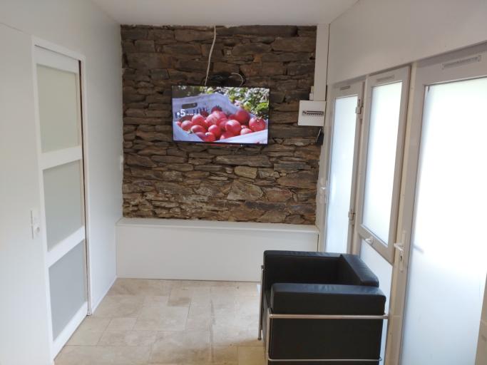 Studio 3* La Maison Bleue d'Ardèche avec piscine et rivière en Sud Ardèche