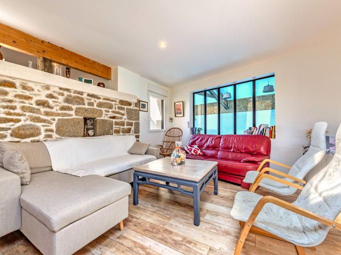 Villa Léonie avec piscine intérieure chauffée toute l'année en Bretagne