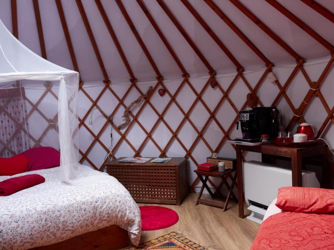 Ecolodges en Provence: La yourte