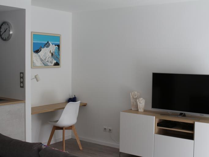 Appartement en rez-de-jardin avec terrasse