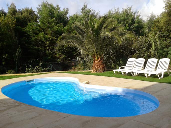 Villa indép. climatisée tout confort avec piscine, à 3 min de la célèbre plage de la Nartelle à Sainte Maxime