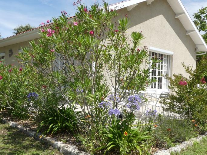 villa classée trois étoiles,centre ville avec jardin cloturé et arboré de 950m2